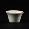 Taza de Degustación de Té Horno Ru Taza Individual de Porcelana Ru Taza Maestra de Cerámica Taza de Té Apertura Juego de Té Kung Fu Taza de Té Taza Personal