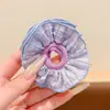 Personalización de Fábrica Scrunchies de Cuadros Dulces para Moños de Niñas, Ligas para Cola de Caballo de Niñas Pequeñas, Accesorios para el Cabello