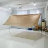 Tienda de campaña tipo toldo para camping, toldo para sol de camping al aire libre, protección portátil contra sol y lluvia, cortina lateral para coche de playa, venta al por mayor para comercio exterior