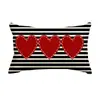 Funda de Almohada para el Día de San Valentín Transfronteriza, Decoración de Ambiente Festivo, Funda de Cojín para Sofá del Hogar, Funda de Cojín para Dormitorio con Estampado de Amor