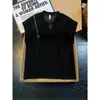 Chaleco de punto con cuello en V y estampado de espiga estilo americano para hombre, camiseta sin mangas holgada de moda para verano, camiseta sin mangas de estilo casual para hombre
