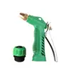 Suministro del Fabricante Pistola de Agua para Lavado de Autos de Alta Presión para el Hogar Riego de Jardín Flores Pistola Pequeña de Plástico Verde Herramientas de Jardín