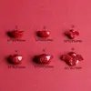 Jiuya Cristal Mineral Crudo Arena Dorada Púrpura Cuentas Pequeñas de Lingote de Oro Cinnabar Fuzi Arena Púrpura Cuentas de Lingote de Oro Fábrica Outlet