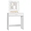 Tocador de Maquillaje con Bombillas para Estudio Fotográfico Transfronterizo, Espejo Grande para Dormitorio Principal, Tocador de Lujo Ligero, Apartamento Pequeño, Estilo Nórdico