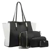 Martini 2026 Nova Moda Simples Bolsa Mãe e Filha Conjunto de Quatro Peças: Bolsa Transversal, de Ombro Único, de Mão