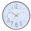 Simples Coringa Eletrônico Relógio de Parede Distinta Fonte Criativa Clear Mute Clock Relógio de Quartzo Preciso de 12 polegadas