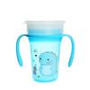 Taza mágica para niños de 360 grados, taza a prueba de fugas para bebé, taza de entrenamiento, taza pequeña para beber para bebé, taza de aprendizaje para beber, venta al por mayor