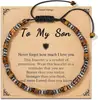 Pulsera cruzada transfronteriza de Amazon europea y americana con cuentas de amatista y ojo de tigre amarillo, pulsera ajustable, regalo sorpresa
