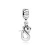 Venta caliente transfronteriza, colgante de plata con los 12 animales del zodiaco, llavero, pulsera DIY, accesorios de joyería, venta al por mayor
