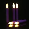 Cruz-border nova simulação de cores sem fumaça LED LED velas eletrônicas Natal Halloween multi-cena luzes de velas decorativas