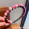 Tiara Infantil, Tiara Fofa da Série Desenho Animado para Menininhas, Acessórios de Cabelo que Não Danificam o Cabelo, Tiara de Bebê, Acessórios de Cabelo de Flor
