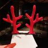 Pasador de Navidad diadema festiva pasador de asta de ciervo accesorios para el cabello de mujer para disfraz de Navidad