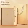 Caja de Regalo Personalizada para Cuaderno Set de Cuero Suave Cuaderno de Negocios Libro de Actas de Reunión Recuerdo Promocional para Eventos Corporativos