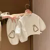 Conjunto Casual Infantil Primavera/Otoño 2026 Nuevo Estilo Versión Coreana Simple para Niños Sudadera de Manga Larga y Pantalones Casuales Conjunto de Dos Piezas