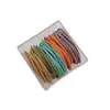 Estilo Coreano Caja Colorida Cuerda Básica para el Cabello Cuerda para el Cabello Elegante Morandi Anillo de Toalla de Cabello Colorido Banda de Goma Cuerda para el Cabello