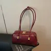 Bolso Grande de Alta Gama Retro Transfronterizo para Mujer, Bolso Almohada Elegante y de Moda para el Trabajo, Bolso de Mano Boston de Hombro