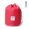 Bolsa de almacenamiento bolsa de lavado para interiores popular multifuncional cilíndrica gran capacidad impermeable en capas bolsa de viaje para cosméticos