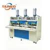 Máquina de prensado superior sin costuras de dos calores y un frío, máquina de unión de empeines de prensado en caliente y curado en frío, equipo de unión sin costuras para materiales de calzado
