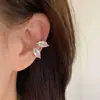 Novo Ear Cuff Minimalista Tendência Gota d'Água para Mulheres, Fashion e Delicado, Pequenos Brincos sem Furo, Ear Cuffs Versáteis de Nicho