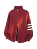 Novedad Otoño 2026 Suéter Cardigan Rayado Estilo Hong Kong Tallas Grandes M-5X JM26870-TeP39