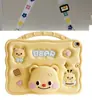 Funda Protectora Adecuada para iPad Pro11 Winnie the Pooh Soporte Retráctil Invisible Ranura para Bolígrafo Portátil Carcasa