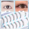 Cílios Postiços Princesa da Lua, Cílios Completos Realistas para um Look Preguiçoso, Novo Estilo para Grupos Femininos, Cílios Postiços Espessos e Sem Cola