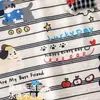 Chaleco de Dibujos Animados para Niños Verano 2026 Nuevo Estilo Estilo Coreano Estampado de Rayas Versátil Estilo Casual Camiseta sin Mangas para Niños y Niñas