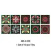 29 Adesivos de Azulejo Filme Fosco Mate Transfronteiriços da Amazon para Guarda-Roupa, Cozinha, Banheiro, Decoração de Casa Adesivos de Parede Autoadesivos de PVC