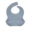 Babador de Silicone Multicor Transfronteiriço Impermeável Sem Lavagem Toalha de Silicone Sapatinho de Silicone Bolsa para Sapatinho de Bebê Babador Sem Lavagem