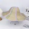 Chapéu de Sol de Verão Chapéu com Ventilador Dobrável Chapéu de Pesca Agrícola Proteção Solar Guarda-sol Grande e Pequeno Portátil Estilo Pastoral Chapéu de Pescador