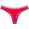 Ropa interior sexy para mujer, de algodón, estilo deportivo, arcoíris, cintura ancha, cintura baja, sin costuras, tanga para mujer
