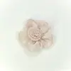 Versión coreana de flor de tela tridimensional de satén flor de cinco pétalos accesorios hechos a mano para horquillas DIY accesorios para zapatos y sombreros accesorios para ropa