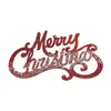 Feliz Navidad Letrero de carta de Navidad Accesorios para árbol de Navidad Colgantes decorativos Guirnalda Enredadera de Navidad Transfronterizo