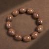 Popular pulseira de contas de jujuba de madeira de sândalo dourado Wenwan contas de Buda joias masculinas e femininas de mão novo presente chinês pulseira atacado