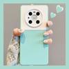 Cor combinando janela grande para Huawei mate60pro capa de telefone móvel 50 novo silicone líquido 30/40 all-inclusive resistente a quedas