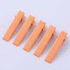 2cm(Paquete de 10) Color Básico Pinza Pico de Pato Horquilla diy Embrión Inferior Cuadrado Clip Pequeño Accesorios Clip Lateral