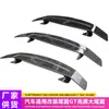 Ala Trasera Universal Modificada para Coche Gt Negro Brillante Ala Trasera Grande Coche Sedán con Luz de Freno Decorativa Ala de Viento Fija Universal de Fibra de Carbono