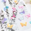 Mariposa Grande de Lentejuelas Tridimensionales 37*21mm Decoración para Desfile de Moda Infantil Adorno para el Cabello DIY Adorno de Cumpleaños Corona Lentejuelas en Relieve