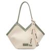Bolsa de grande capacidade feminina 2024, nova bolsa de ombro de alto nível para trabalho, bolsa de ombro de classe, bolsa de mão