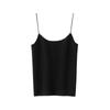 Camisola de Caxemira para Mulheres 100% Caxemira Pura Outono e Inverno Novo Estilo Simples Emagrecimento Macia Waxy Tricô Colete Interno