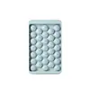 Caixa de Gelo com 33 Compartimentos Molde de Cubo de Gelo de Plástico Gelo em Bola Caseiro Caixa de Gelo Picolé Molde de Picolé com Tampa Bandeja de Gelo em Bola