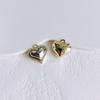 Piedra de Aleación con Forma de Corazón de Melocotón Amor de Lujo Avanzado Colgante para DIY Collar Pulsera Accesorios de Joyería Material al por Mayor