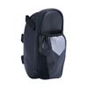 Bolsa para Asiento Trasero de Bicicleta, Bolsa de Almacenamiento de Gran Capacidad, Bolsa Resistente al Desgaste, Bolsa Trasera para Bicicleta de Carretera con Patrón de Fibra de Carbono, Bolsillo para Botella de Agua