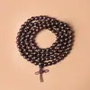 Venta al por mayor de Sandalia de Sangre Sandalia Roja Africana de Hoja Pequeña Cuentas Budistas, Varios Estilos y Especificaciones, Pulseras de Estilo Étnico, Cuentas de Rosario