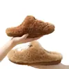 Pantuflas de algodón con suela suave y forro de felpa para mujer, nuevo estilo otoño/invierno 2026, antideslizantes, cómodas, de felpa, engrosadas y cálidas para uso en interiores