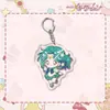 Llavero de Acrílico de Sailor Moon Tsukino Usagi de Dibujos Animados Lindo Colgante Creativo Accesorio de Llavero