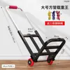 Carro de Mano Plegable para Transporte Conveniente, Carrito de Compras Doméstico, Remolque de Compras y Carga, Carrito para Equipaje de Entrega Express