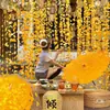Atmosfera de outono folha de ginkgo realista videira decorativa folha de bordo cenário de vitrine de outono decoração arranjo de cena criação ambiental
