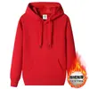 Sudadera con Capucha de Algodón Pesado para Hombres y Mujeres, Nuevo Estilo Otoño e Invierno, Forrada de Polar y Engrosada, Sudadera para Estudiantes, Top Cálido, Estilo Casual para Parejas, Moderno