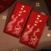 Amoroso Feliz Evento Rojo Boda Sobre Rojo Mil Yuanes Estampado en Caliente Carácter Feliz Sobre Rojo Ceremonia de Compromiso Sobre Rojo para Dinero de Regalo Bolsa Grande